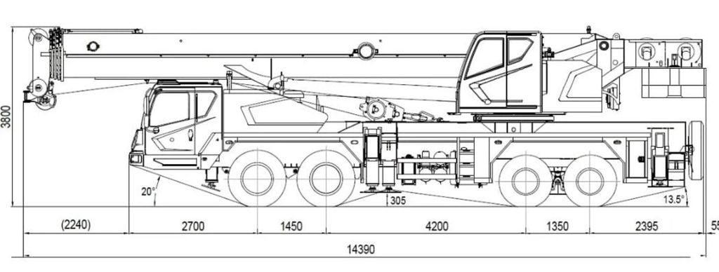 Автокран ZOOMLION ZTC600V