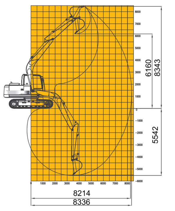 Гусеничный экскаватор Lonking CDM6135