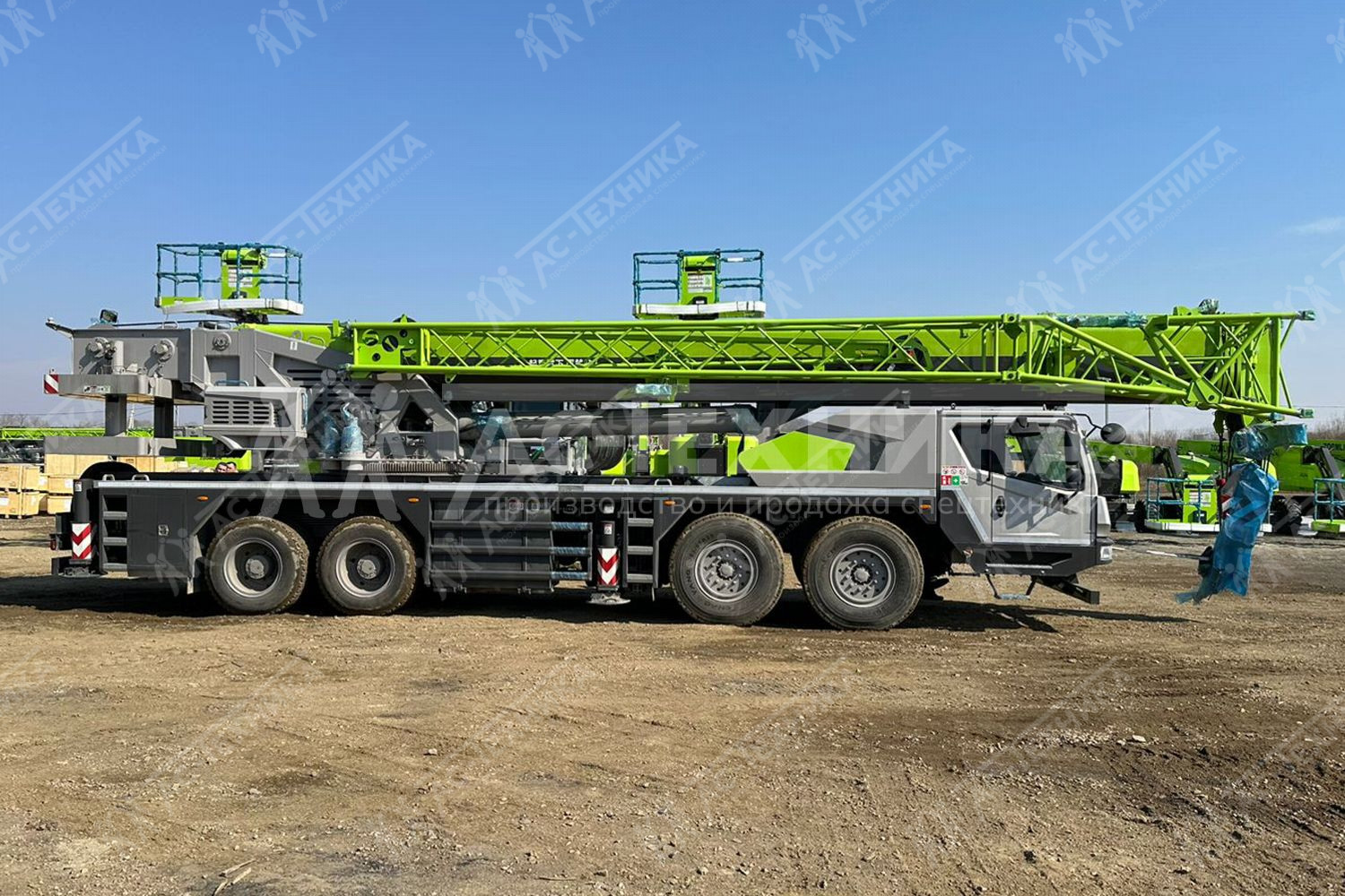 Автокран ZOOMLION ZTC800V552.1T, 8х4, 80 т – купить от
