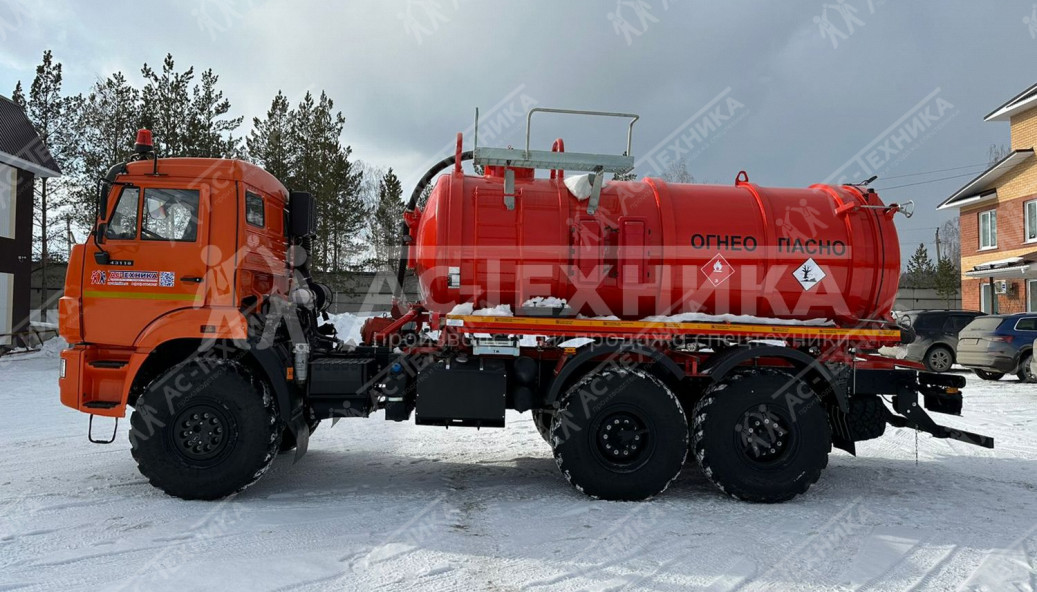 Автоцистерна АКН-10ОД на шасси КАМАЗ 43118-48 (Евро-5)