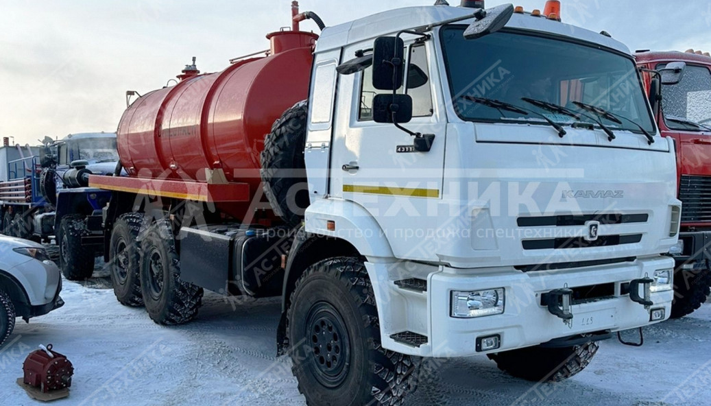 Автоцистерна АКН-10 на КАМАЗ-43118-50 (Евро-5)