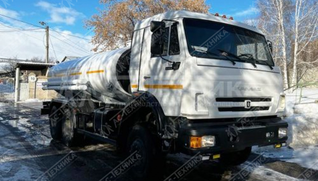 Автоцистерна пищевая АЦПТ-9,5 на КАМАЗ 43118 (Евро-2)