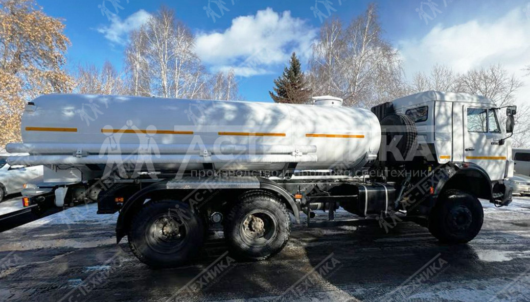 Автоцистерна пищевая АЦПТ-9,5 на КАМАЗ 43118 (Евро-2)