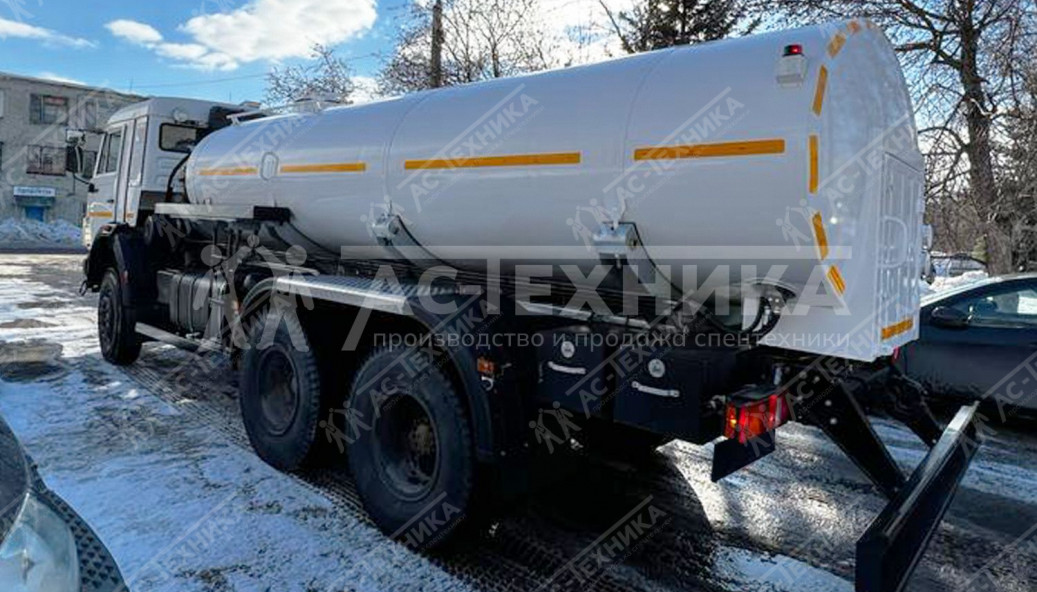 Автоцистерна пищевая АЦПТ-9,5 на КАМАЗ 43118 (Евро-2)