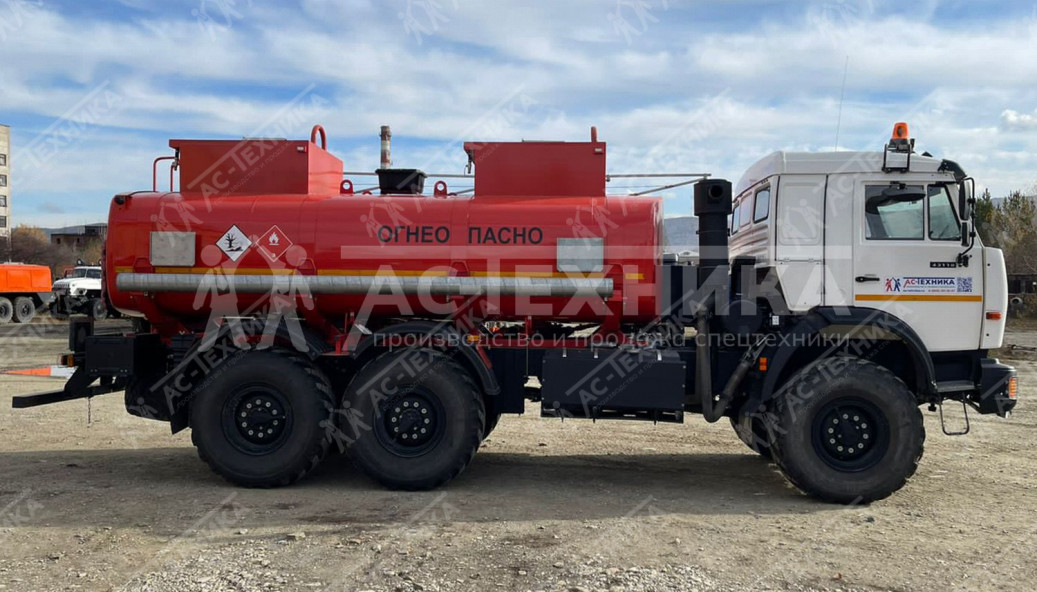 Автотопливозаправщик АТЗ-12 на КАМАЗ 43118-10 (Евро-2)