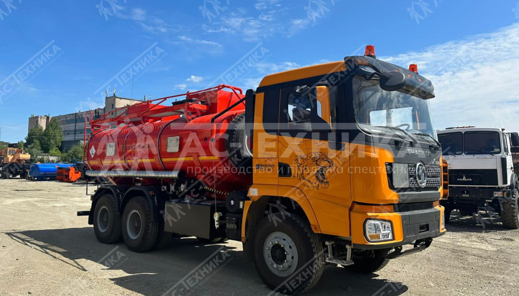Автотопливозаправщик АТЗ-15 на SHACMAN X3000 6x4 (SX32586R384)