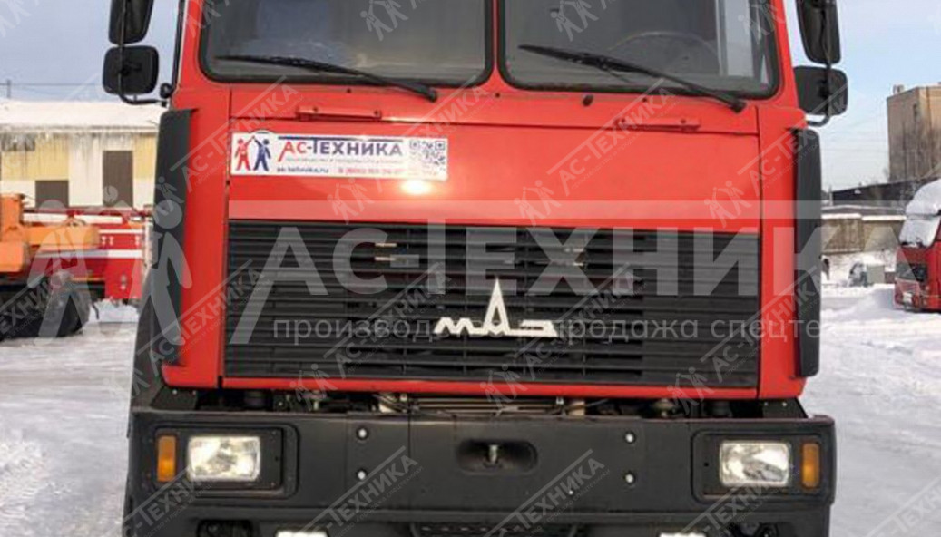 Автобетоносмеситель на шасси МАЗ-651727-310-050Р1 (Евро-2), 6 куб.м.