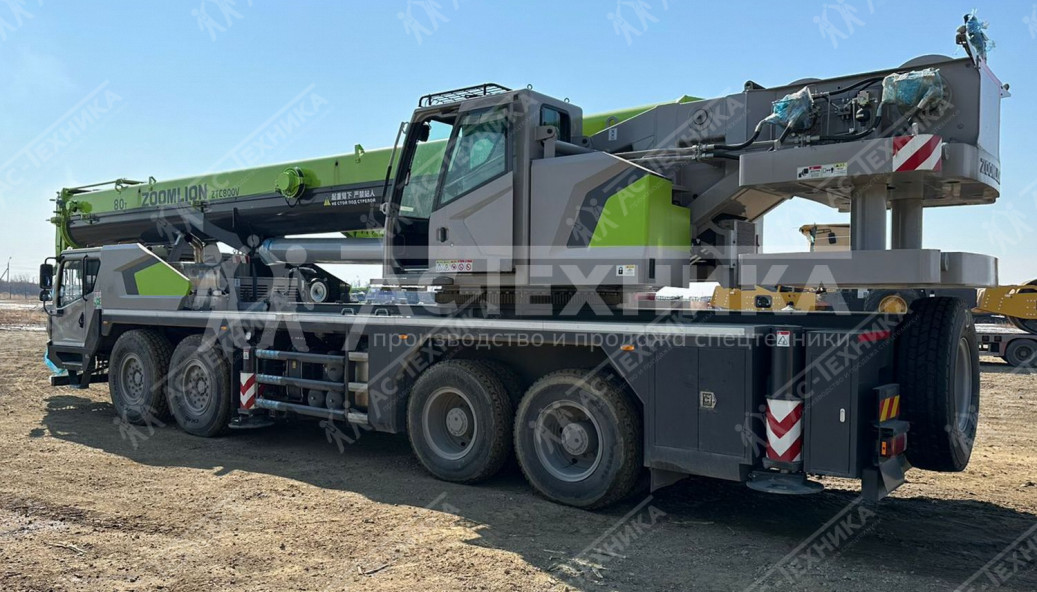 Автокран ZOOMLION ZTC800V552.1T, 8х4, 80 т