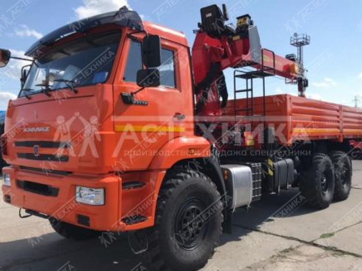 Автомобиль бортовой с КМУ Palfinger IT-150 на шасси КАМАЗ 43118-50 (Евро-5)