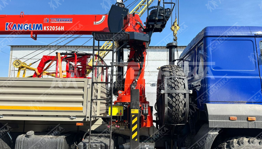 Автомобиль бортовой с КМУ Kanglim KS2056H на шасси Урал 4320-80 (Евро-5)