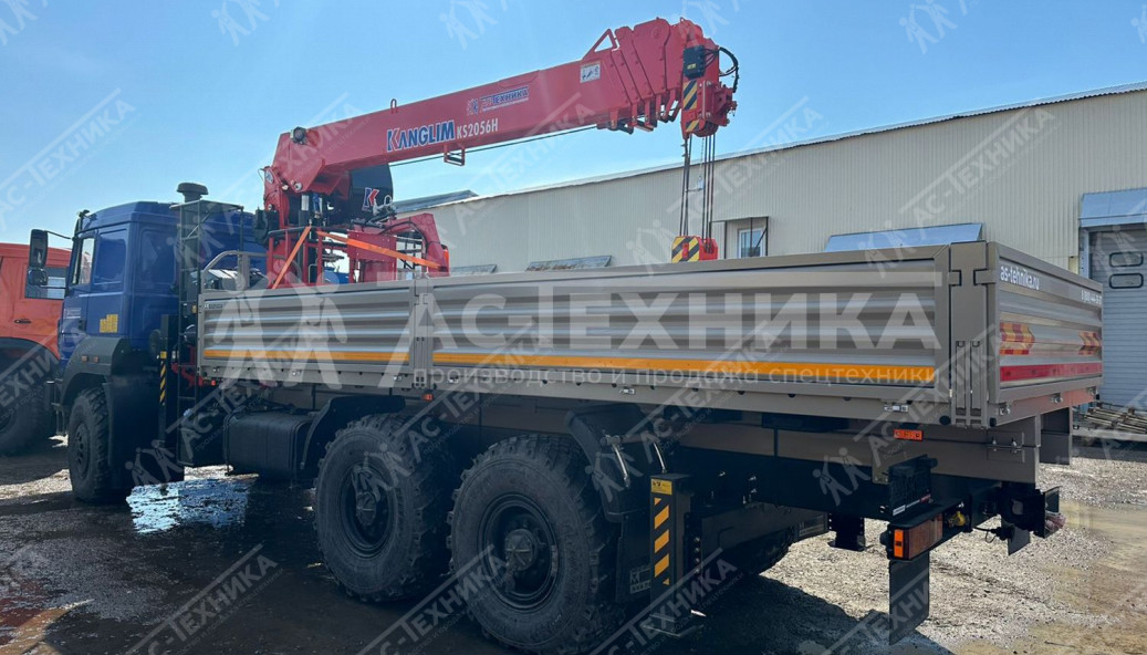 Автомобиль бортовой с КМУ Kanglim KS2056H на шасси Урал 4320-80 (Евро-5)