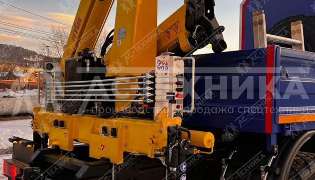 ГПА с КМУ Hyva HB60E2 на шасси Урал NEXT 4320-74Е5Г38 (6 мест) (Евро-5)
