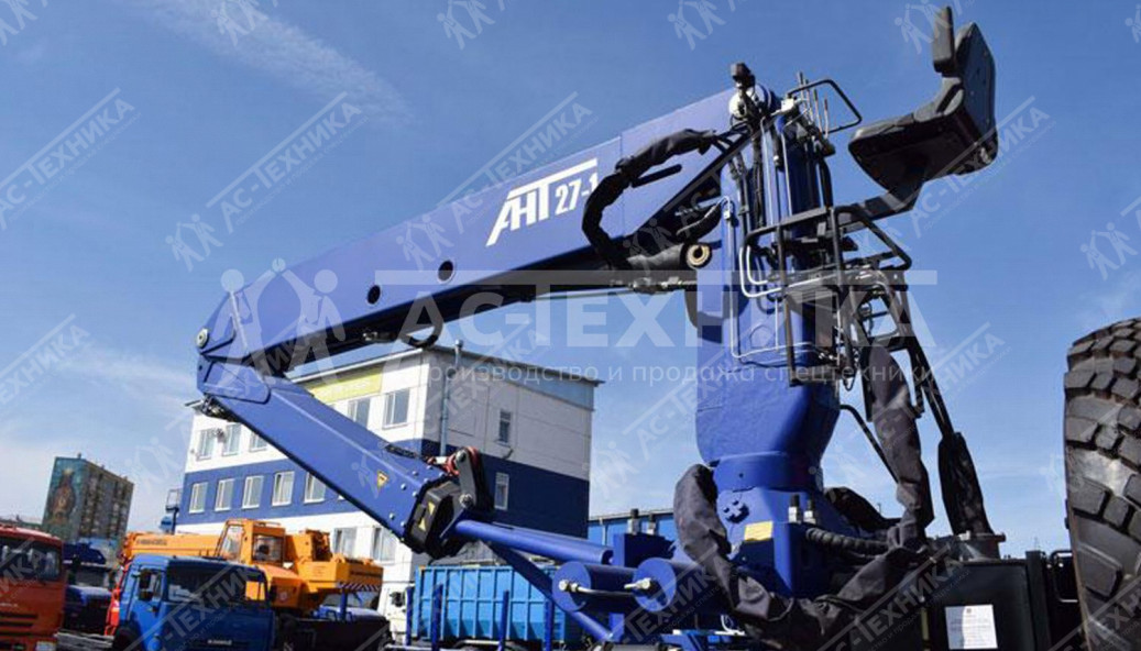 Седельный тягач КАМАЗ 43118-50 с КМУ АНТ 27-1 (Евро-5)