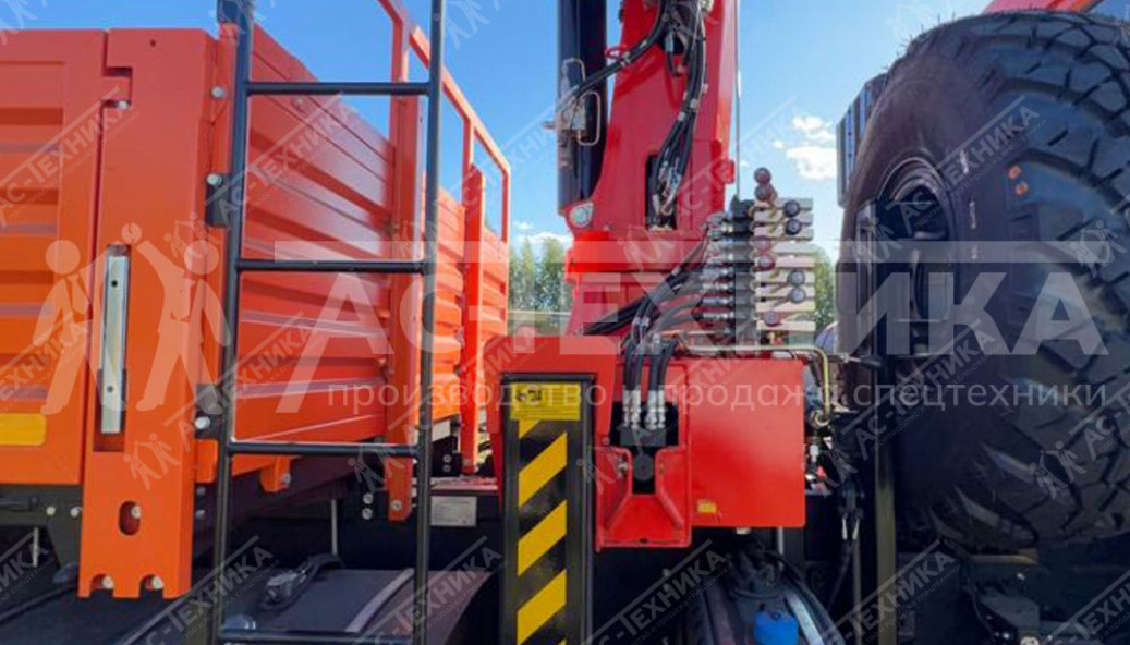 Автомобиль бортовой с КМУ Kanglim KS-1256G-2 на шасси КАМАЗ 43118-50 (Евро-5)