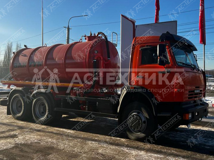 Автоцистерна МВ-10 на шасси КАМАЗ 65115 (Евро-2)