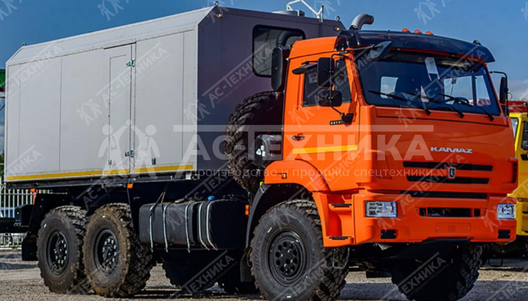 ППУА 1600/100 на шасси КАМАЗ 43118-50