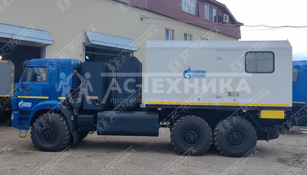 ППУА 1600/100 на шасси КАМАЗ 43118-50 (на метане)