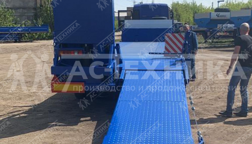 Полуприцеп-тяжеловоз ЧМЗАП (низкорамный)