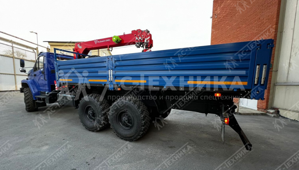 Автомобиль бортовой с КМУ (БКУ) TAURUS 086A на шасси Урал NEXT 4320-72Е5 (Евро-5)
