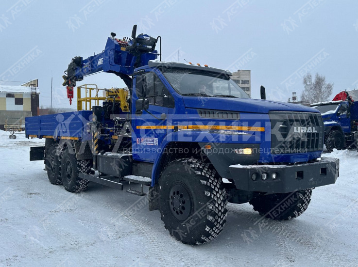 Автомобиль бортовой с КМУ АНТ 20-5ТЛ на шасси Урал NEXT 4320-72Е5Г38 (Евро-5)