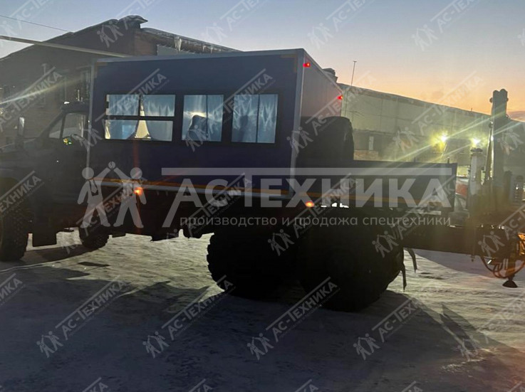 ГПА с КМУ Hyva HB60E2 на шасси Урал NEXT 4320-72Е5 (12 мест) (Евро-5)