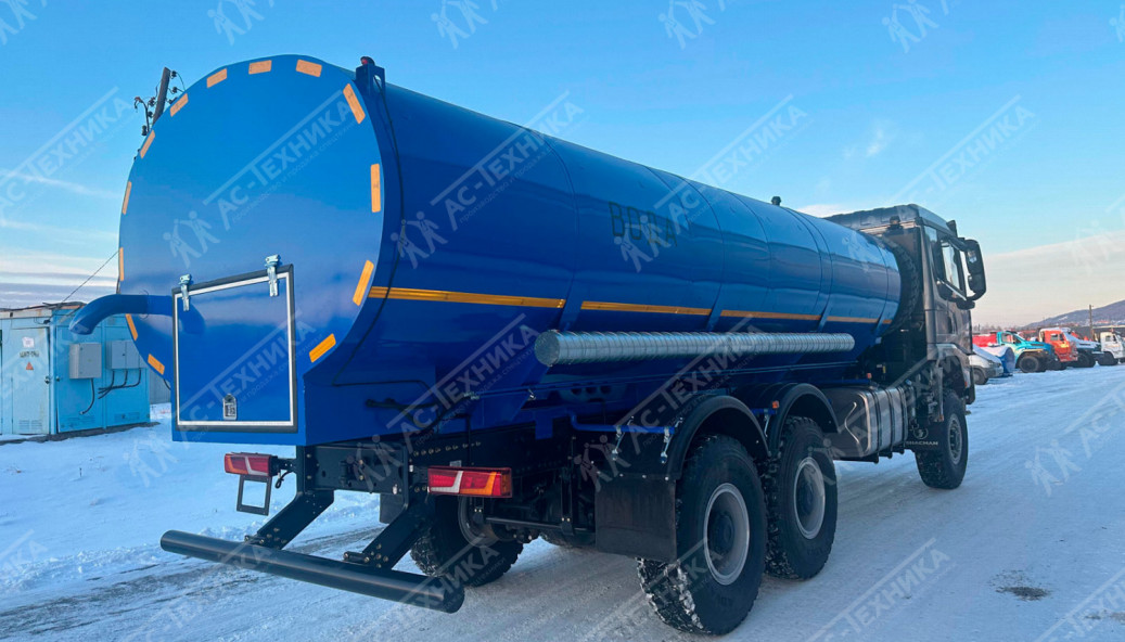 Автоцистерна пищевая АЦПТ-16 на шасси SHACMAN Х3000, 6x6 (SX32586V385)