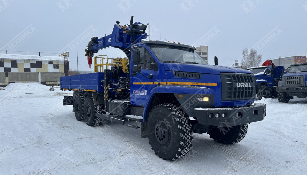 Автомобиль бортовой с КМУ АНТ 20-5ТЛ на шасси Урал NEXT 4320-72Е5Г38 (Евро-5)