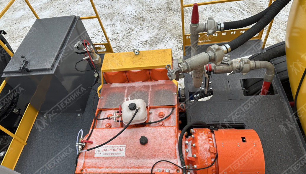 Агрегат кислотной обработки скважин СИН-32 на шасси Урал 4320-4972-80Е5 (Евро-5)