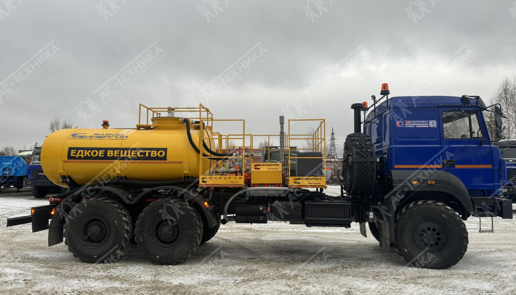 Агрегат кислотной обработки скважин СИН-32 на шасси Урал 4320-4972-80Е5 (Евро-5)