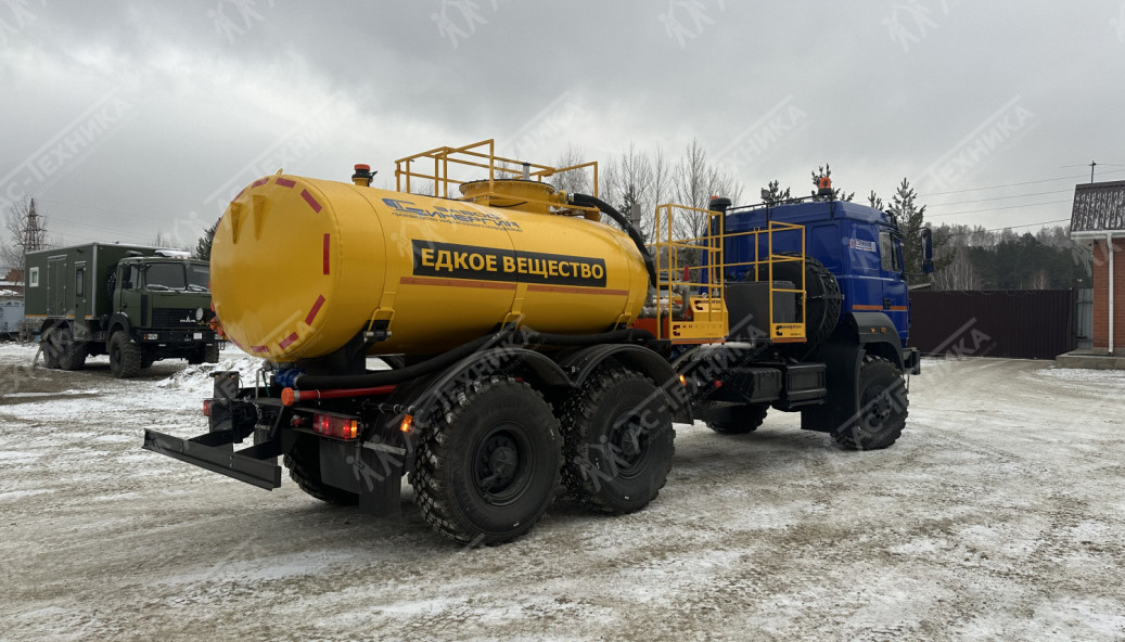 Агрегат кислотной обработки скважин СИН-32 на шасси Урал 4320-4972-80Е5 (Евро-5)