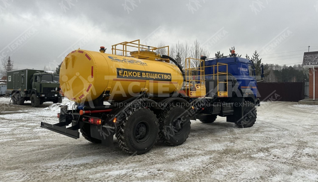 Агрегат кислотной обработки скважин СИН-32 на шасси Урал 4320-4972-80Е5 (Евро-5)
