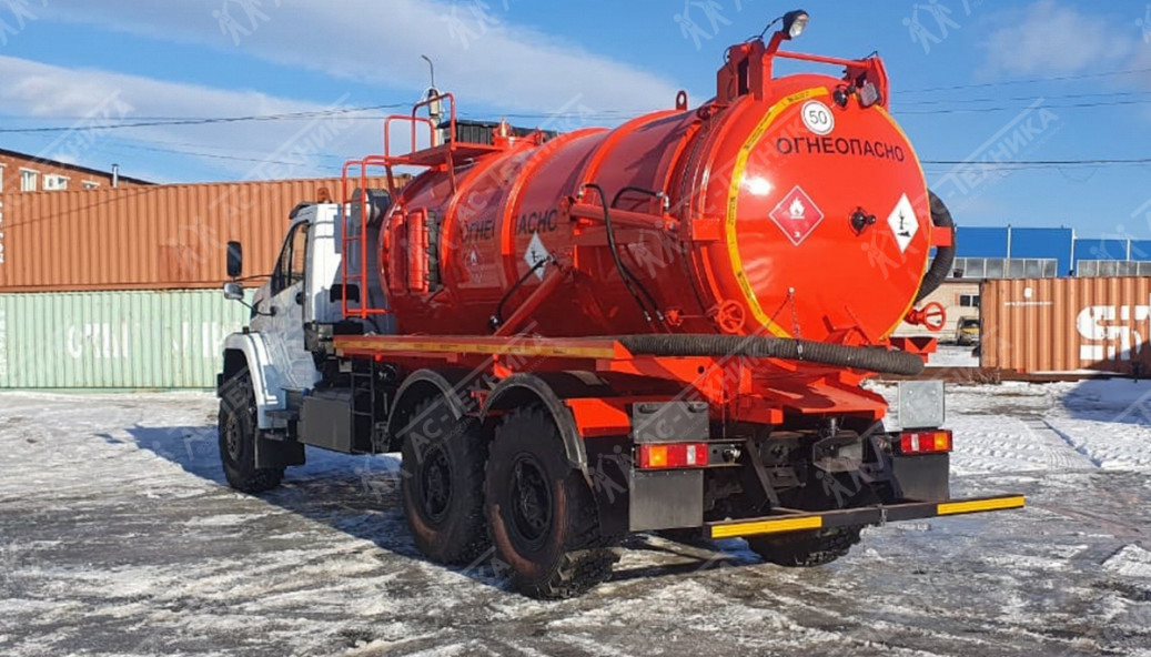 Автоцистерна АКНС-10 на шасси Урал NEXT 4320-72Е5 (насос PVT-200)