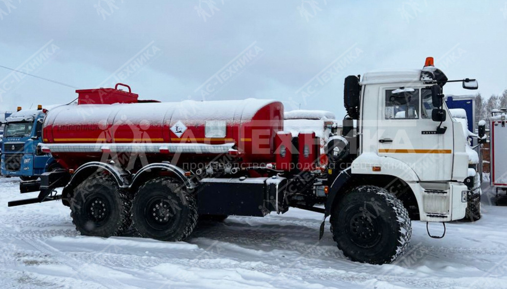 Автотопливозаправщик АТЗ-12/2 на шасси КАМАЗ 43118-50 (Евро-5)
