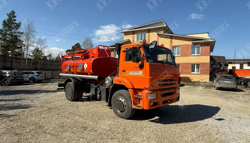 Автотопливозаправщик АТЗ-8 на шасси КАМАЗ 53605 (Евро-5)