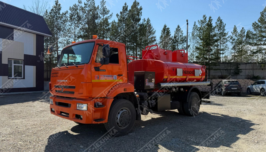 Автотопливозаправщик АТЗ-8 на шасси КАМАЗ 53605 (Евро-5)