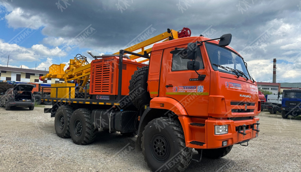 Буровая установка УРБ-2Д3 на шасси КАМАЗ 43118-50