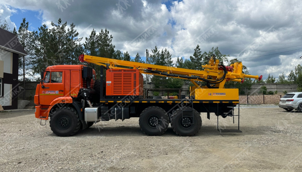 Буровая установка УРБ-2Д3 на шасси КАМАЗ 43118-50