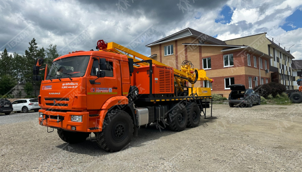 Буровая установка УРБ-2Д3 на шасси КАМАЗ 43118-50