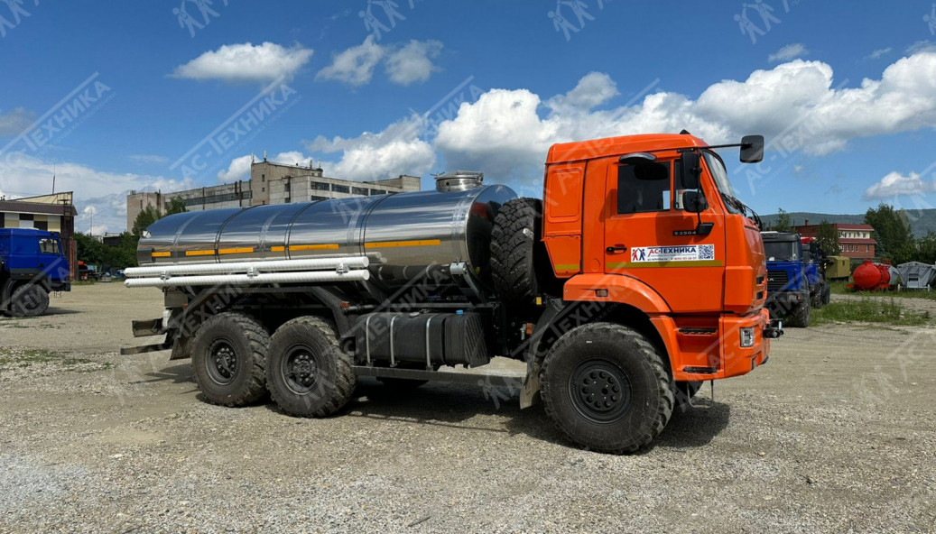 Автоцистерна пищевая АЦПТ-9,5 на КАМАЗ 43118-50 (Евро-5)