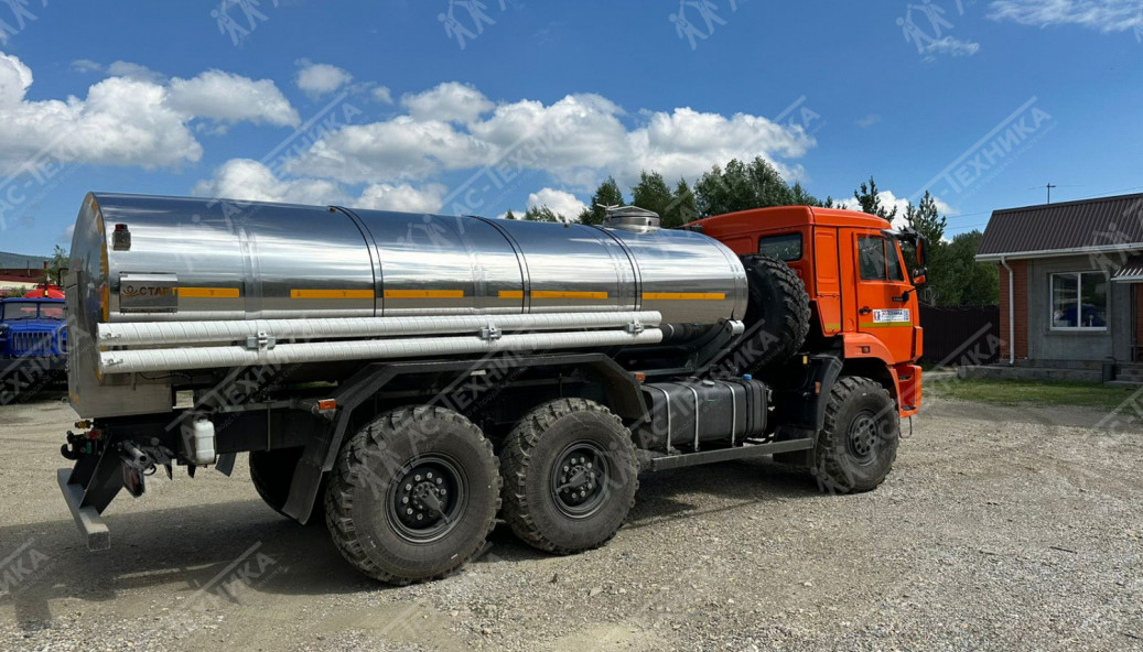 Автоцистерна пищевая АЦПТ-9,5 на КАМАЗ 43118-50 (Евро-5)
