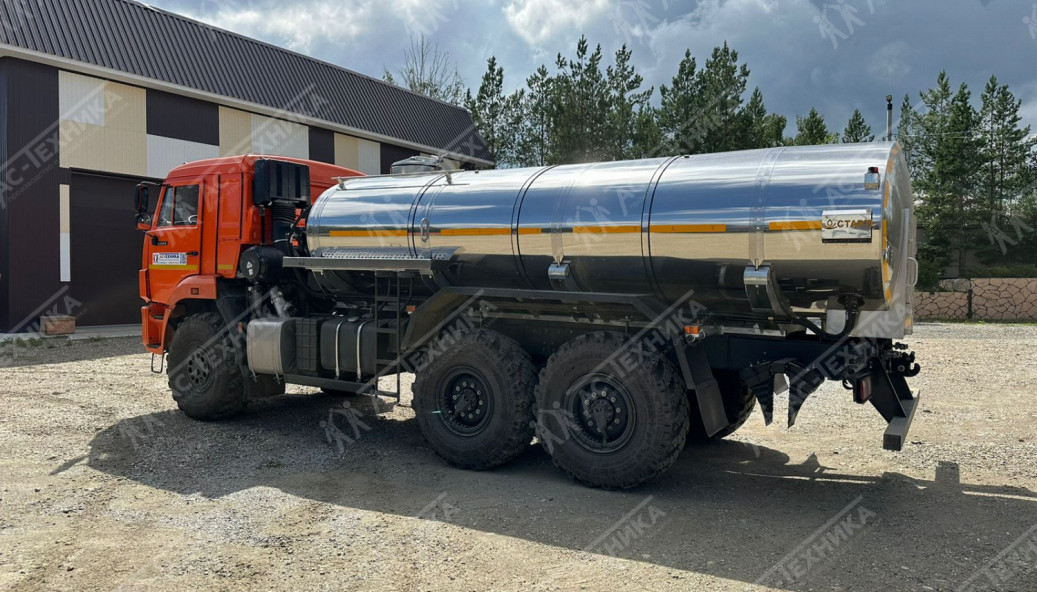 Автоцистерна пищевая АЦПТ-9,5 на КАМАЗ 43118-50 (Евро-5)