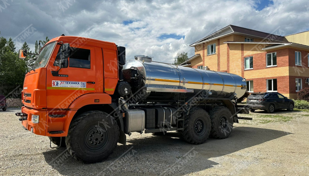 Автоцистерна пищевая АЦПТ-9,5 на КАМАЗ 43118-50 (Евро-5)
