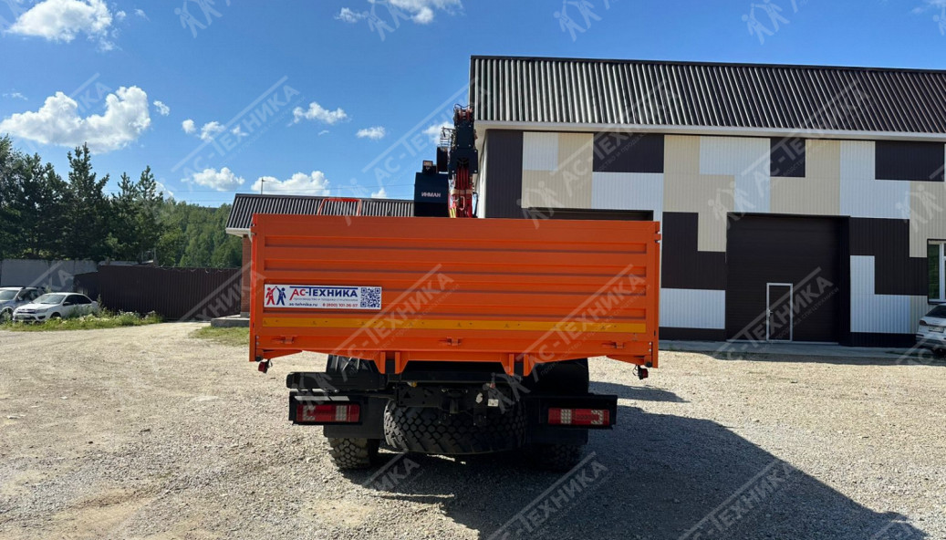 Автомобиль бортовой с КМУ ИНМАН ИТ-150 на шасси КАМАЗ 43118-50 (Евро-5)
