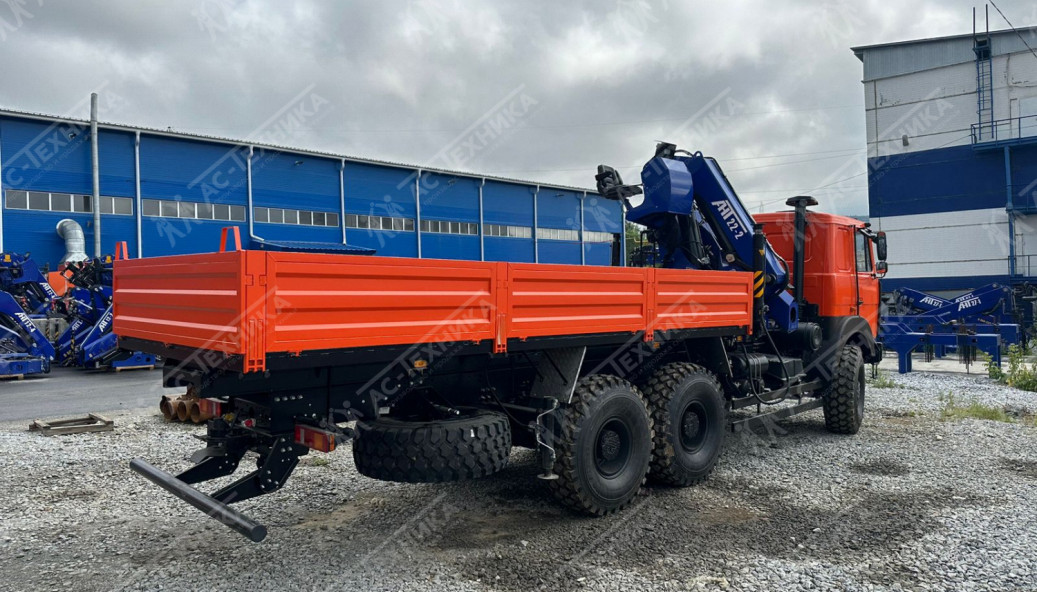 Автомобиль бортовой с КМУ АНТ 22-2 на шасси МАЗ 6317F9 (Евро-5)