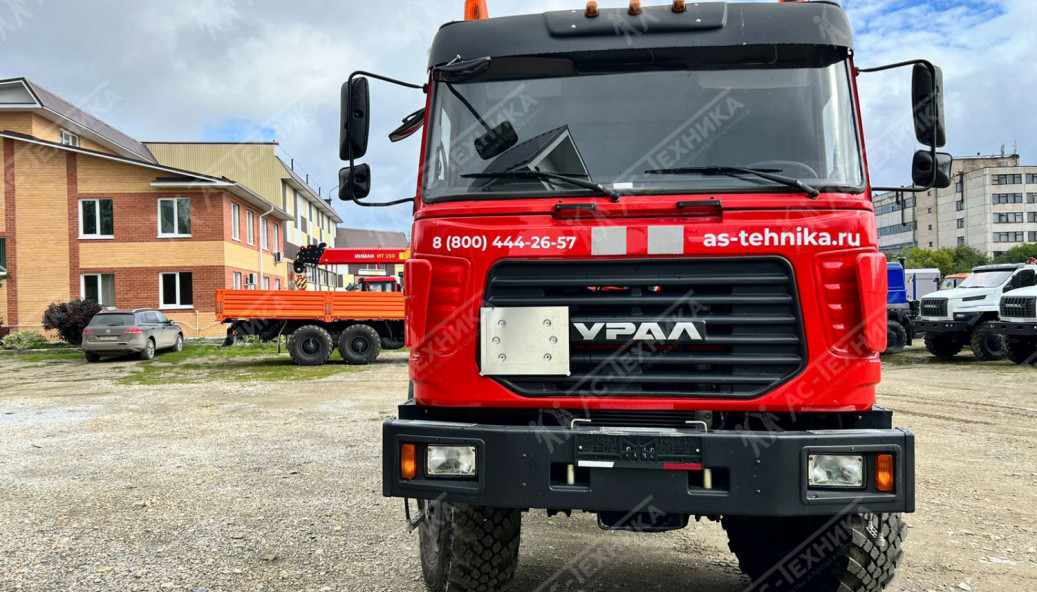 Автомобиль бортовой с КМУ Palfinger IT-150 на шасси Урал 4320-80 (Евро-5)