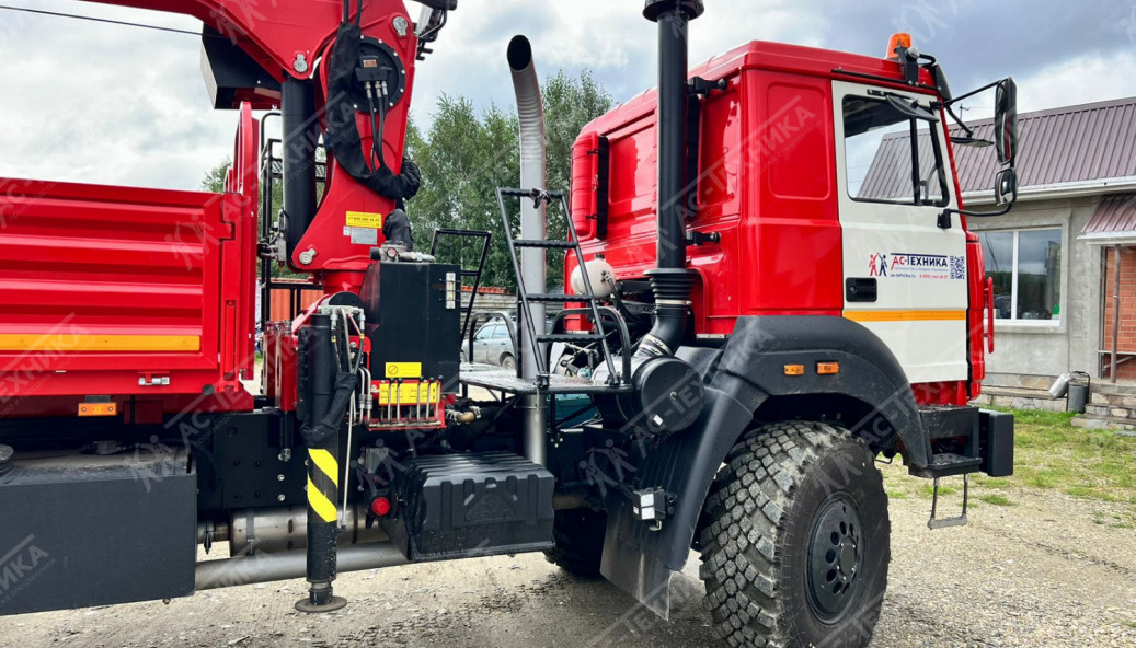 Автомобиль бортовой с КМУ Palfinger IT-150 на шасси Урал 4320-80 (Евро-5)