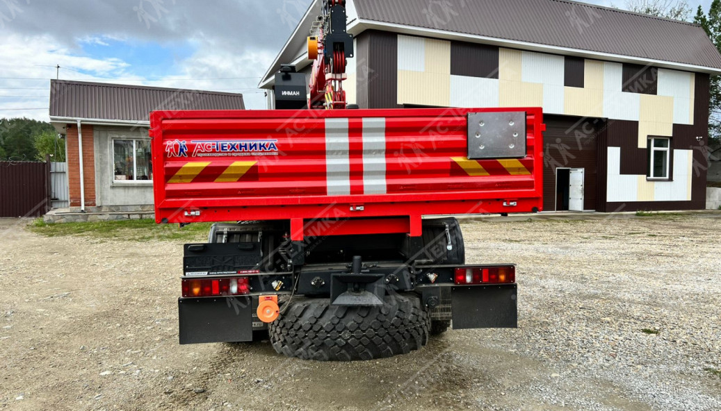 Автомобиль бортовой с КМУ Palfinger IT-150 на шасси Урал 4320-80 (Евро-5)