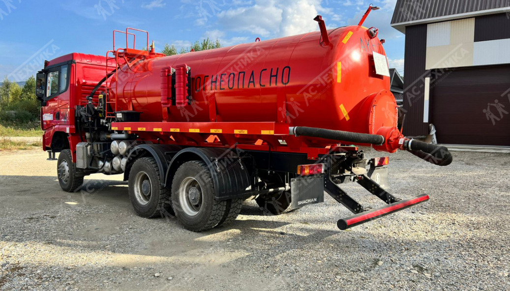 Автоцистерна АКН-12 на шасси SHACMAN Х3000, 6x6 (SX32586V385)
