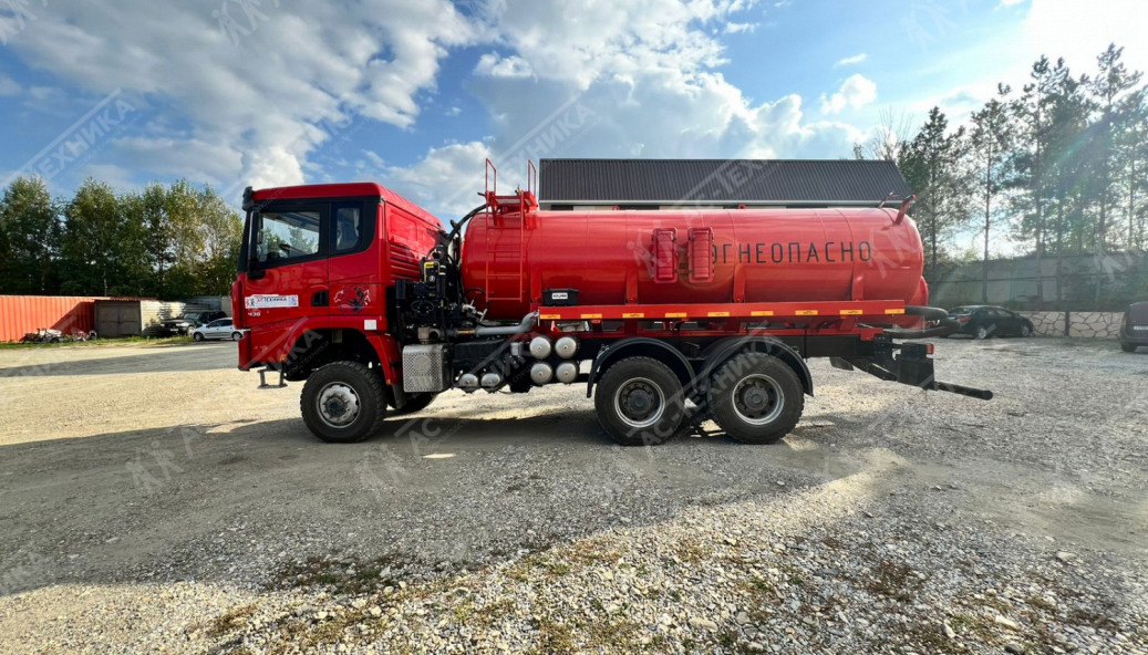 Автоцистерна АКН-12 на шасси SHACMAN Х3000, 6x6 (SX32586V385)