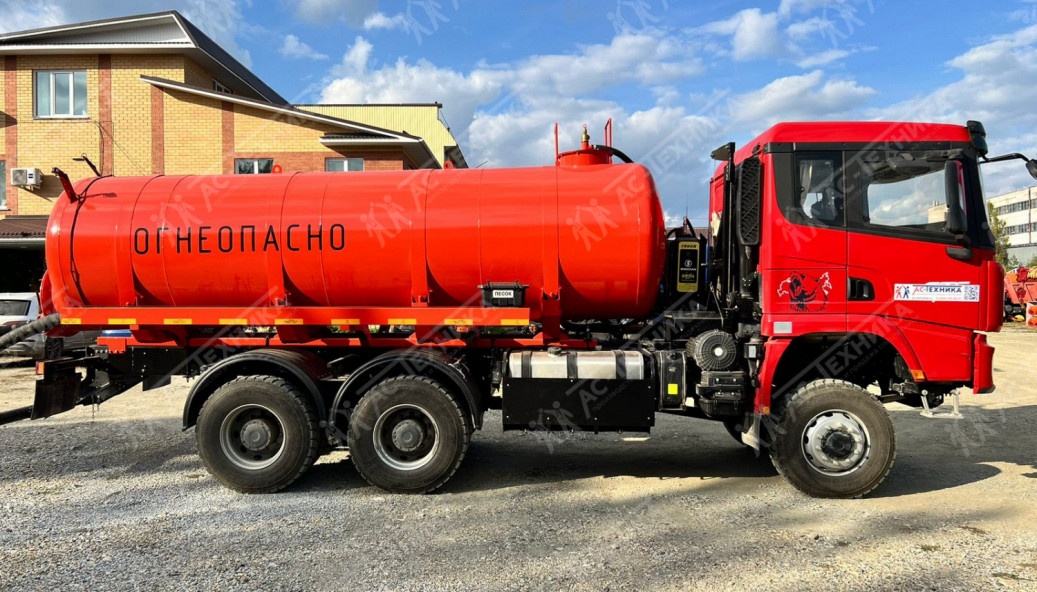 Автоцистерна АКН-12 на шасси SHACMAN Х3000, 6x6 (SX32586V385)